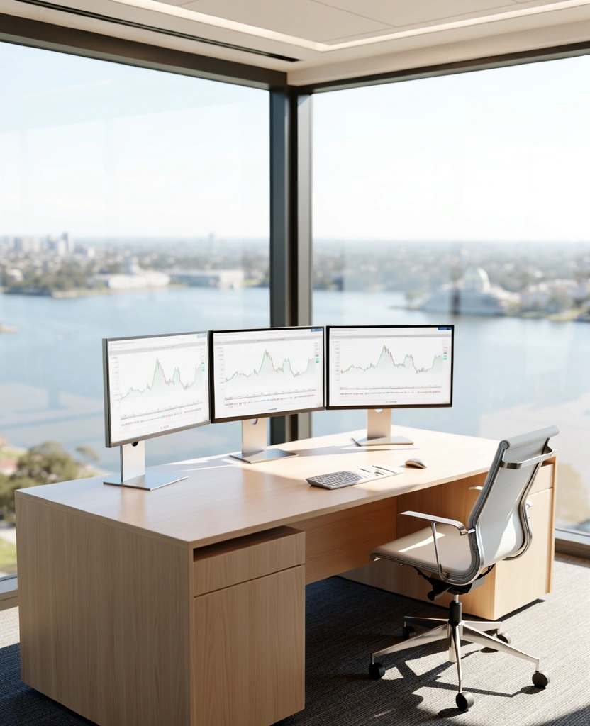 Professional trading environment at AeroHelen Digital